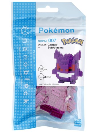 Joc Lego Bandai Nanoblock Pokemon Gengar Building Block (nbpm007)