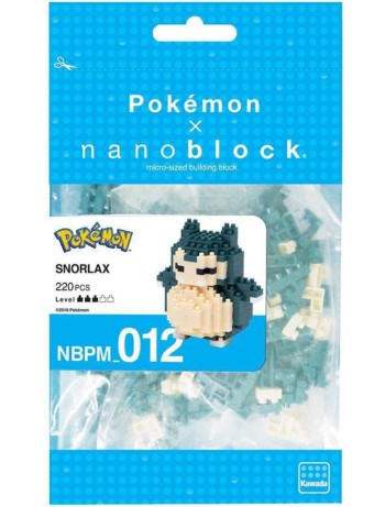 Joc Lego Bandai Nanoblock Pokemon Snorlax Building Block (nbpm012)