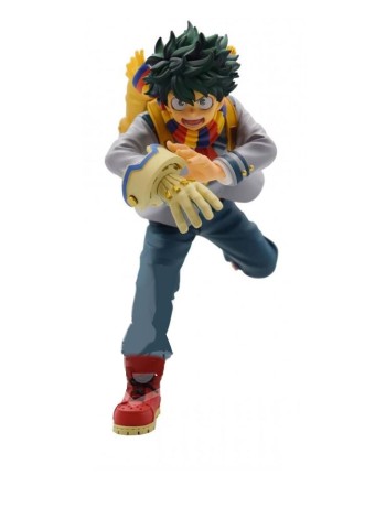 Figurina Statueta Banpresto Bravegraph My Hero Academia Izuku Midoriya Vol 1 14cm