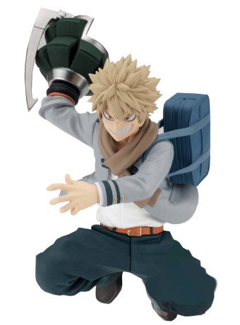 Figurina Statueta Banpresto Bravegraph My Hero Academia Katsuki Bakugo 12cm