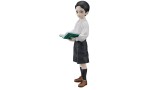 Figurina Statueta Banpresto Demon Series Demon Slayer Kimetsu No Yaiba Muzan Kibutsuji Ver.a 14cm