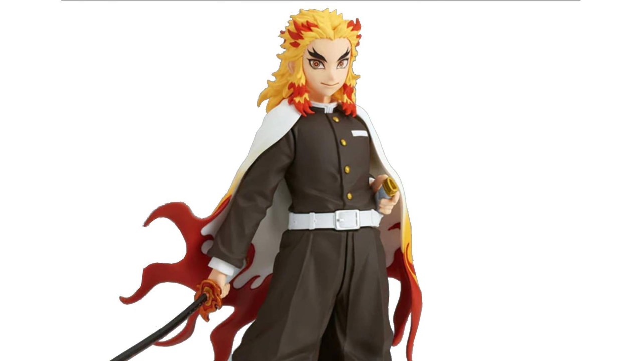 BANPRESTO Kyojuro Rengoku Figur 17cm - Demon Slayer Sammlerstück