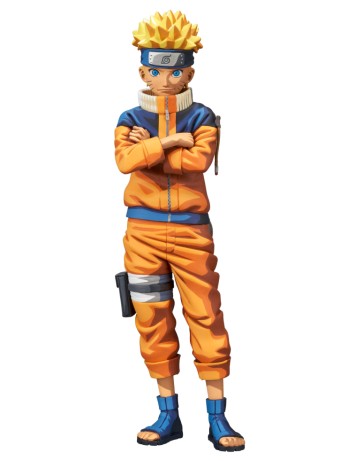 Figurina Statueta Banpresto Grandista Naruto Uzumaki Naruto Manga Dimensions 23cm