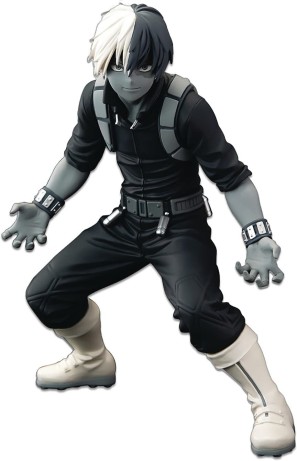 Figurina Statueta Banpresto My Hero Academia The Shoto Todoroki 21cm The Tones