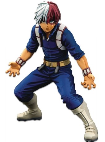 Figurina Statueta Banpresto My Hero Academia The Shoto Todoroki 21cm