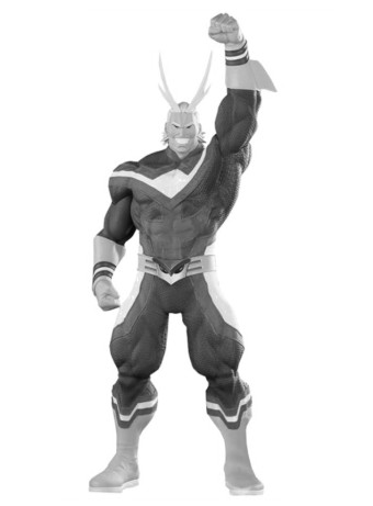 Figurina Statueta Banpresto My Hero Academia Wfc Modeling Academy The All Might 31cm The Tones