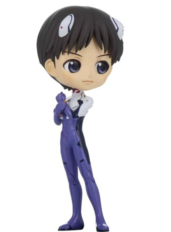 Figurina Statueta Banpresto Q Posket Evangelion New Theatrical Edition Shinji Ikari Plugsuit Style Ver.b