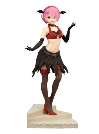 Figurina Statueta Banpresto Rezero Starting Life In Another World Espresto Est Monster Motions Ram 22 CM