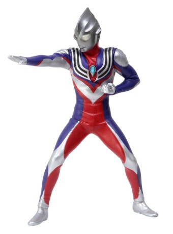 Figurina Statueta Banpresto Ultraman Tiga Heros Brave Day Night Special