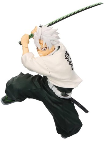 Figurina Statueta Banpresto Vibration Stars Demon Slayer Kimetsu No Yaiba Sanemi Shinazugawa 14cm 89361