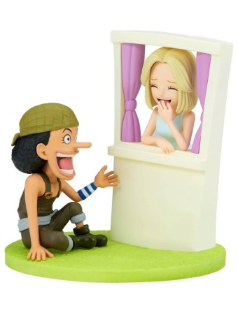 Figurina Joc Banpresto Wcf Log Stories One Piece Usopp Kaya 7cm 88702
