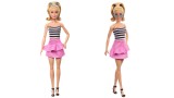 Papusa Barbie Doll Fashionistas 213 Black And White Shirt And Pink Skirt (hrh11)
