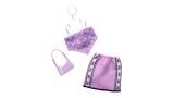 Papusa Barbie Fashion And Accessories Complete Look Sporty Purple (hrh37)