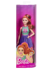 Barbie Fashionistas 232 Ginger Hair With Freckles Doll (hyt90) 