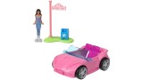 Papusa Barbie Mini Barbieland Doll And Vehicle Convertible (hyf42)