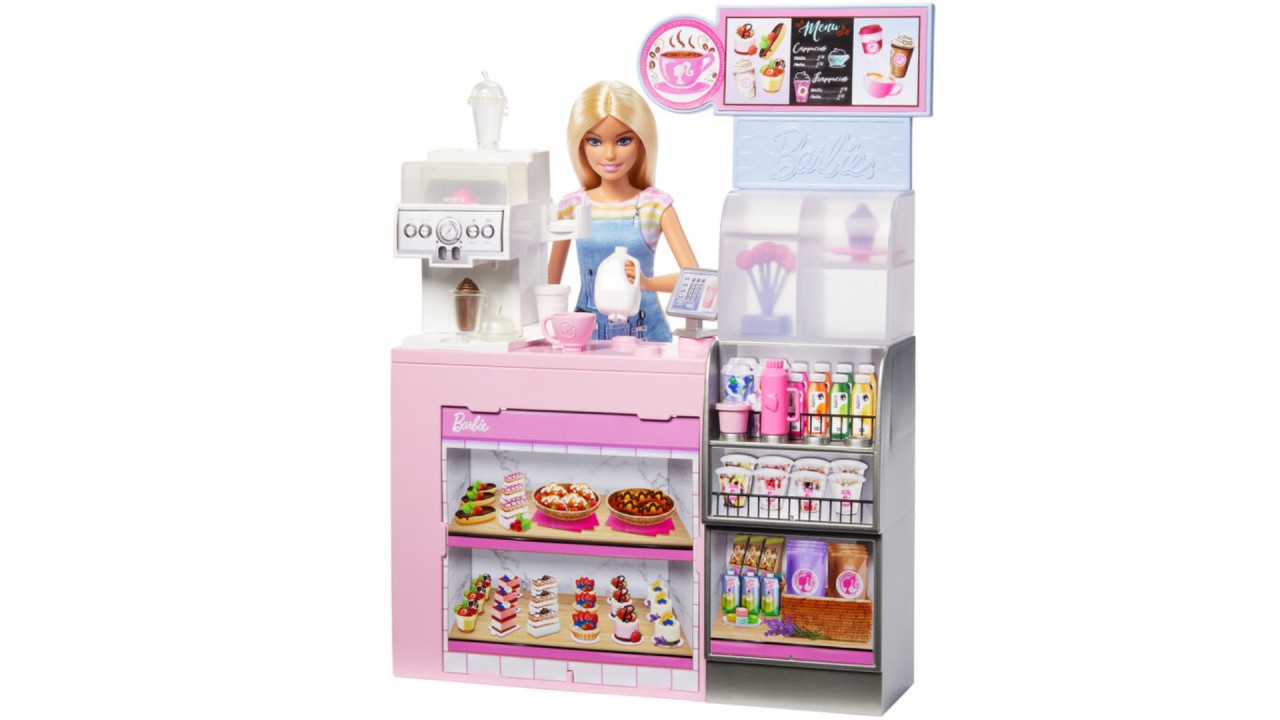 Playset Barbie Careers Cafeteria Barbie You Can Be Anything