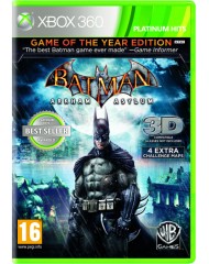 Batman Arkham Asylum Game Of The Year Edition Platinum Hits