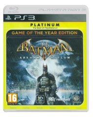 Batman Arkham Asylum Goty Platinum Playstation 3