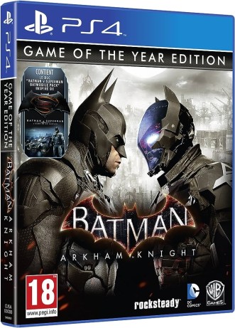Joc Batman Arkham Knight Game Of The Year Edition pentru PS4