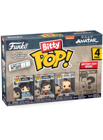 Figurina Joc Bitty Pop 4 Pack Avatar The Last Airbender Azula