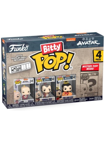 Figurina Joc Bitty Pop 4 Pack Avatar The Last Airbender Iroh