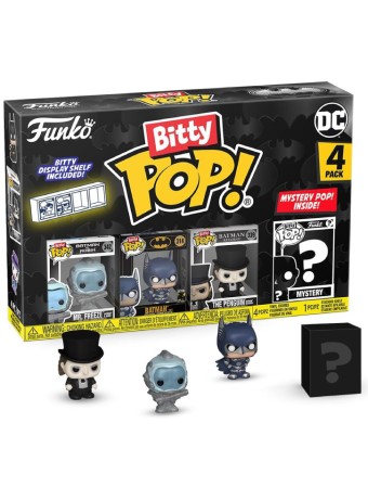 Figurina Joc Bitty Pop 4 Pack Batman 85th Freeze