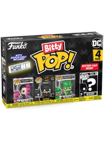 Figurina Joc Bitty Pop 4 Pack Batman 85th Two Face