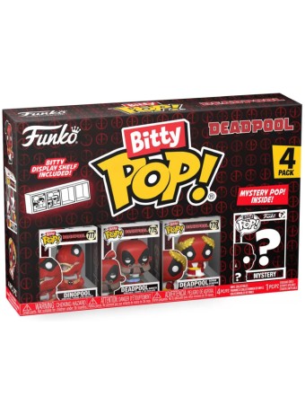 Figurina Joc Bitty Pop 4 Pack Deadpool Dinopool