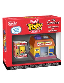 Bitty Pop Towns The Simpsons Bart Simpson And Kwik E Mart 