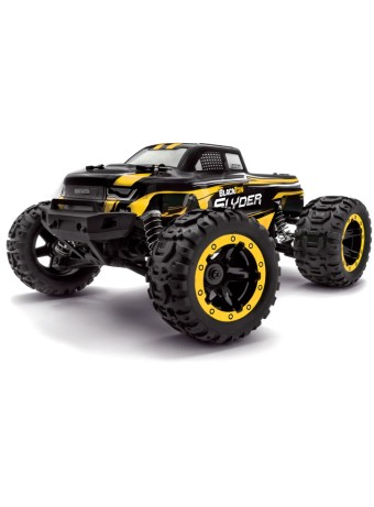  Blackzon Slyder Mt 1/16 4wd Electric Monster Truck Yellow (540116)