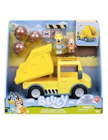 Blueys Dump Truck With Exclusive Hard-hat Bluey And Muddy Bingo Figures (90317) 