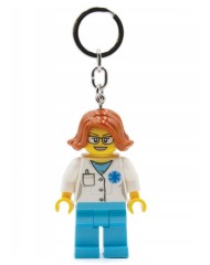 Breloc Lego Led Female Doctor