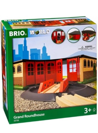  Brio World Grand Roundhouse (33736)