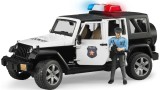  Bruder Jeep Wrangler Unlimited Rubicon Police Vehicle With Policeman (02526)