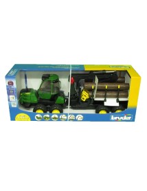 Bruder John Deere Forwarder Forestry Machine (02133) 