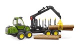  Bruder John Deere Forwarder Forestry Machine (02133)