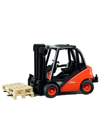  Bruder Linde Gaffeltruck & 2 Paller (br2511)