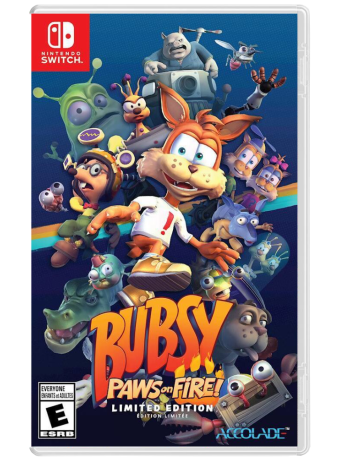 Joc Bubsy Paws On Fire! Limited Edition Import pentru Nintendo Switch
