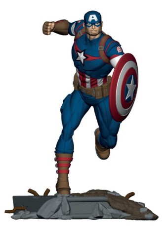 Figurina Joc Bullyland Marvel Captain America 11cm 525306