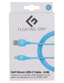 Cablu Controller Floating Grip 0,5m Silicone Usb C Blue 