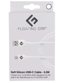 Cablu Controller Floating Grip 0,5m Silicone Usb C White 