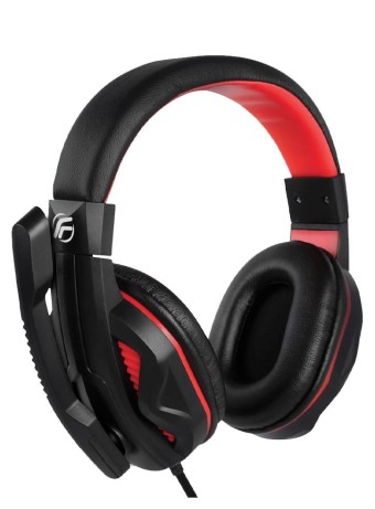  Casti Cu Microfon Fenner Cuffie Rosu/negru Pc pentru PC
