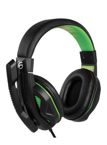  Casti Cu Microfon Fenner Cuffie Verde/negru Pc pentru PC