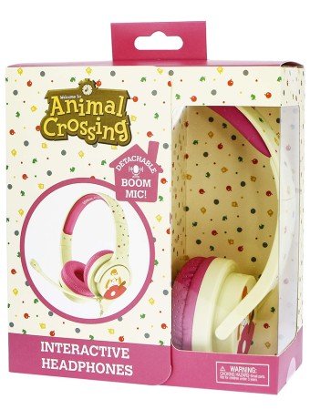  Casti Cu Microfon Otl Animal Crossing Interactive Boom Bej/roz pentru PS4 / Xbox One / Nintendo Switch / PC