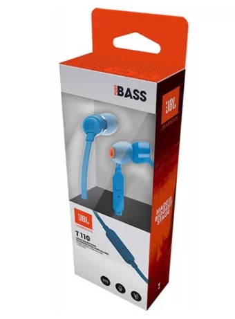 Joc Casti Jbl T110 Blue pentru PC