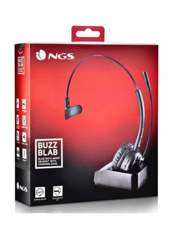  Casti Mono Ngs Cu Microfon Buzzlab Negru pentru PC