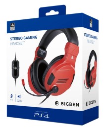 Casti Nacon Stereo Gaming V3 Rosu  Playstation 4 