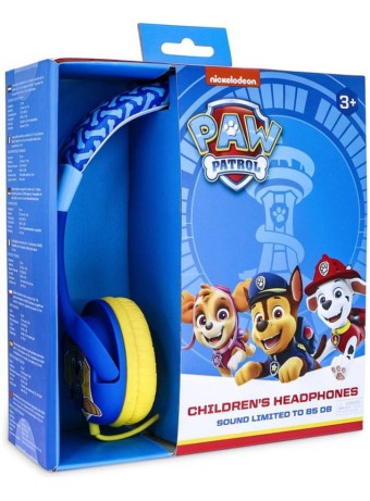  Casti Otl Paw Patrol Chase Albastru/galben pentru PS4 / Xbox One / Nintendo Switch / PC