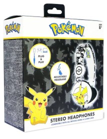 Casti Otl Pokemon Pikachu Alb/negru 