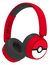 Casti Otl Pokemon Pokeball Rosu/negru 